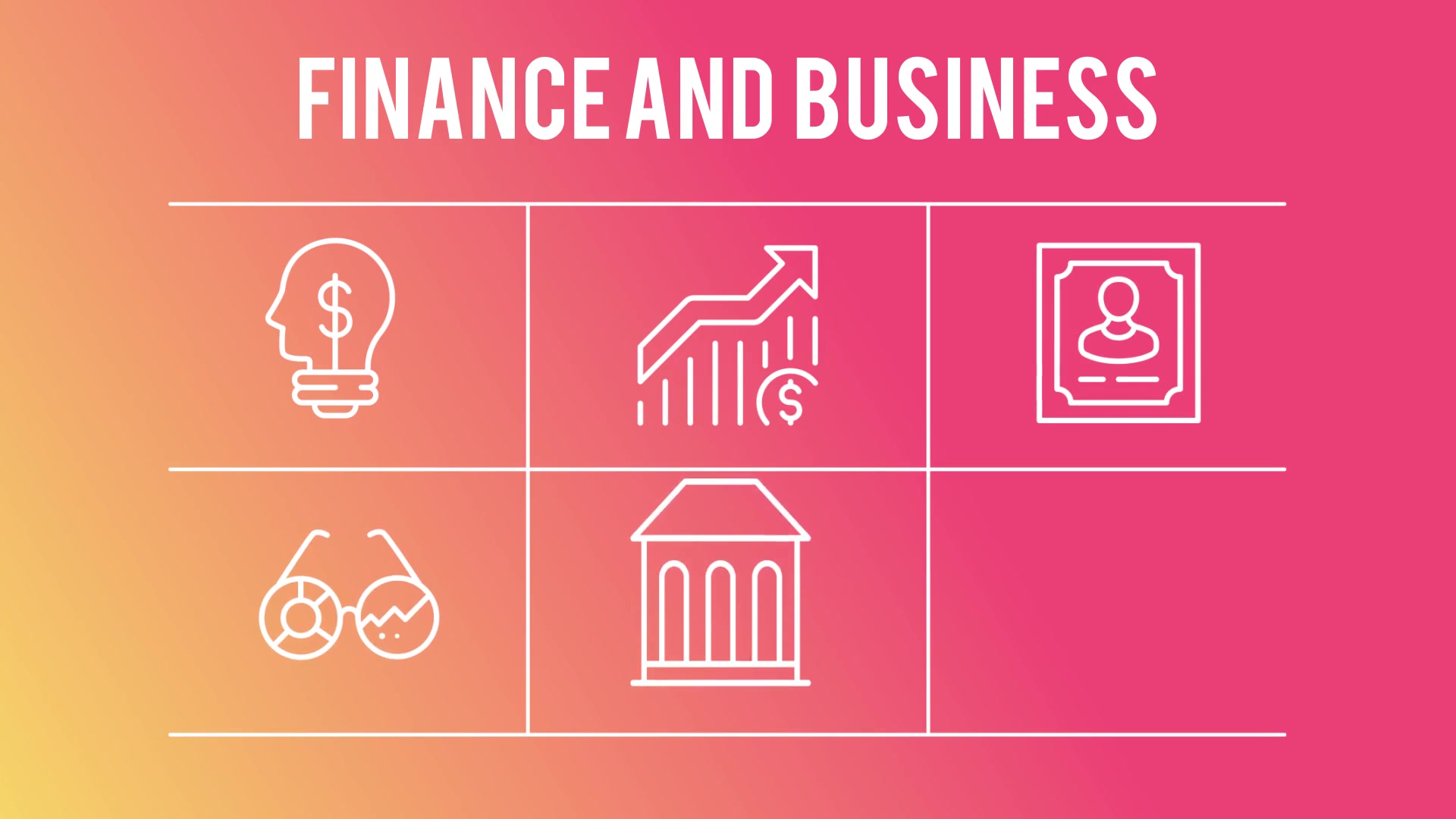 Business And Finance 50 Thin Line Icons - Download Videohive 23110502