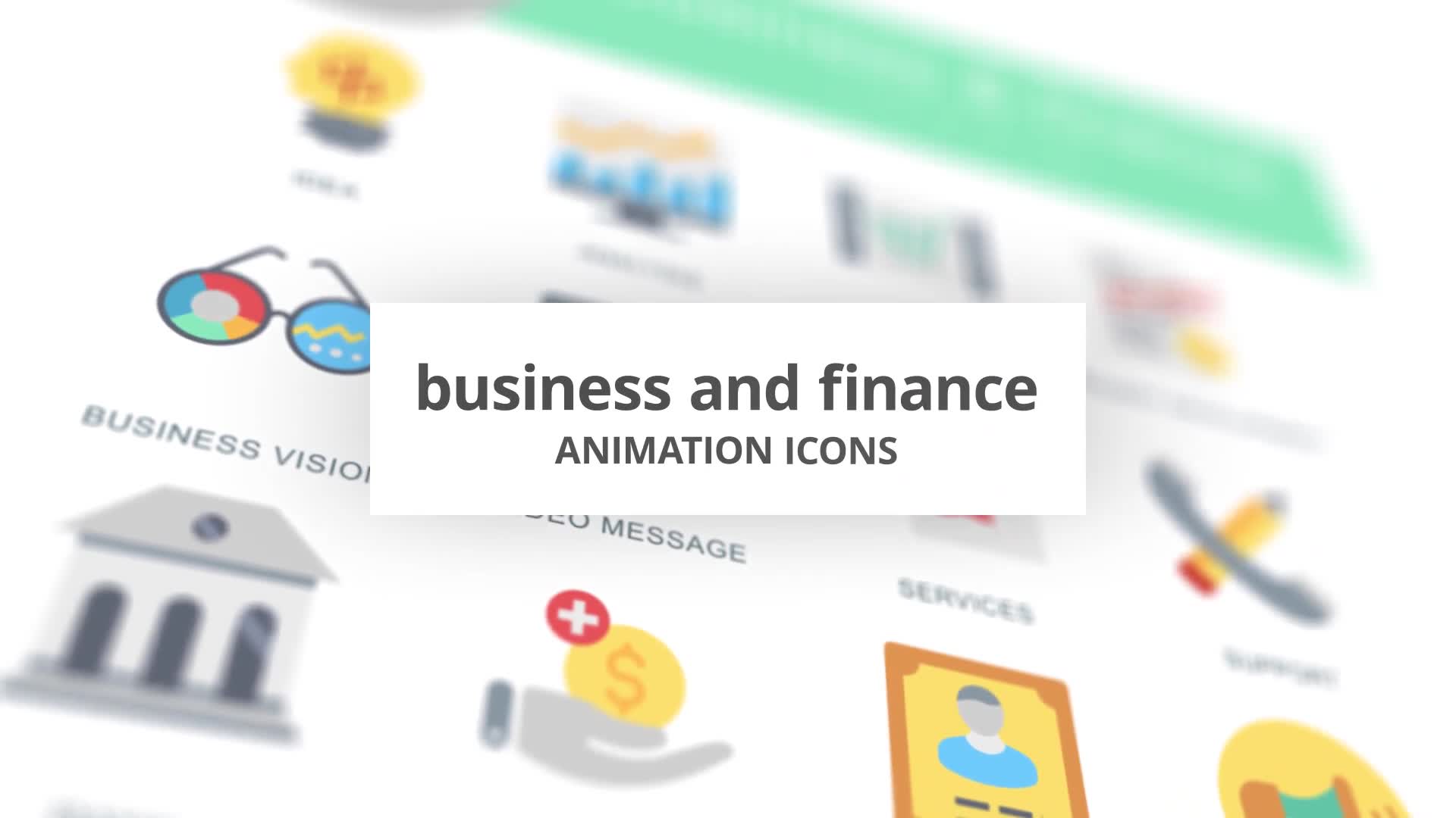 Business and Finance Animation Icons Videohive 26635392 After Effects Image 1