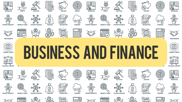 Business And Finance Outline Icons - Download Videohive 21291135