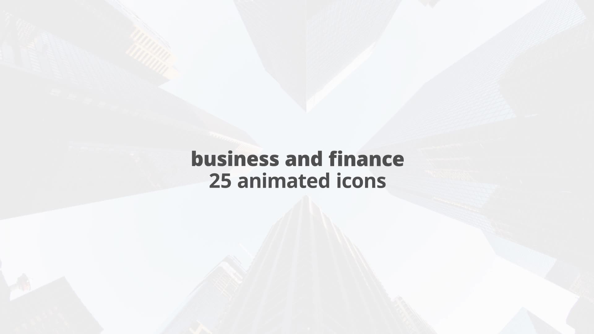 Business And Finance – Thin Line Icons Videohive 23595745 After Effects Image 2