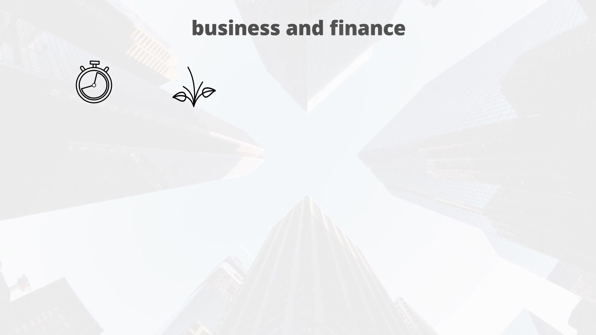 Business And Finance – Thin Line Icons Videohive 23595745 After Effects Image 3