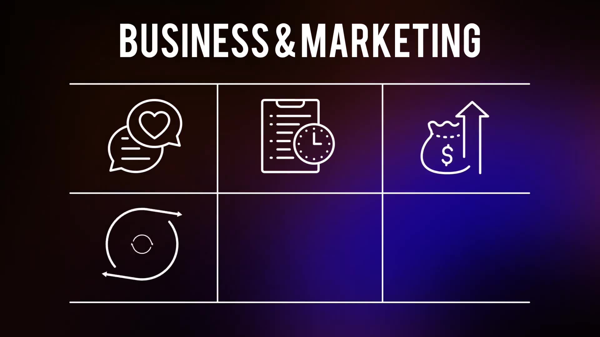 Business And Marketing 25 Line Icons - Download Videohive 23185402