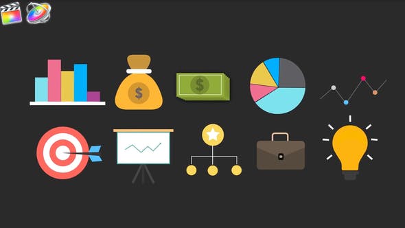Business Animated Icons - 33569648 Videohive Download