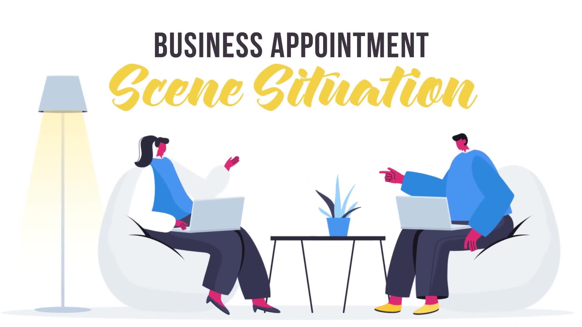 Business appointment Scene Situation Videohive 27642172 After Effects Image 1