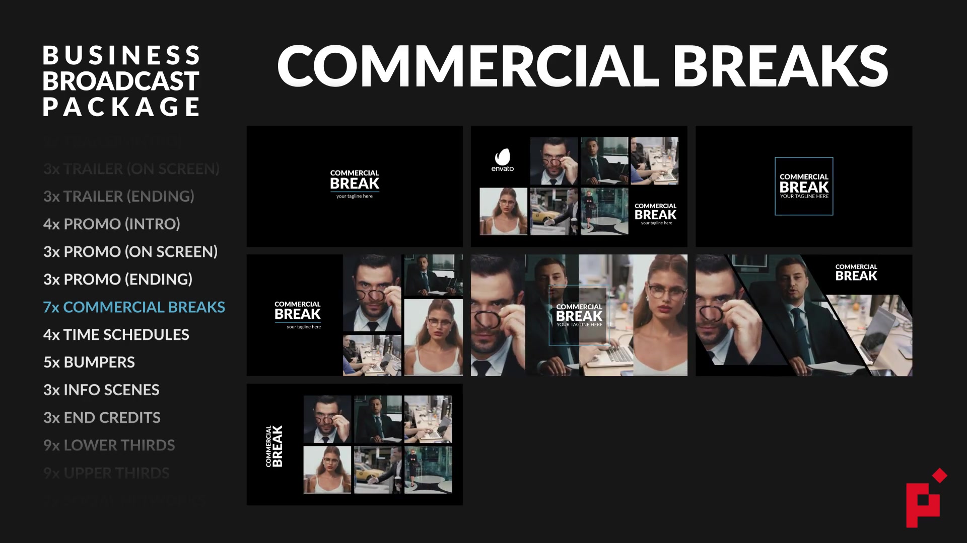Business Broadcast Pack | Essential Graphics | Mogrt Videohive 23206906 Premiere Pro Image 12