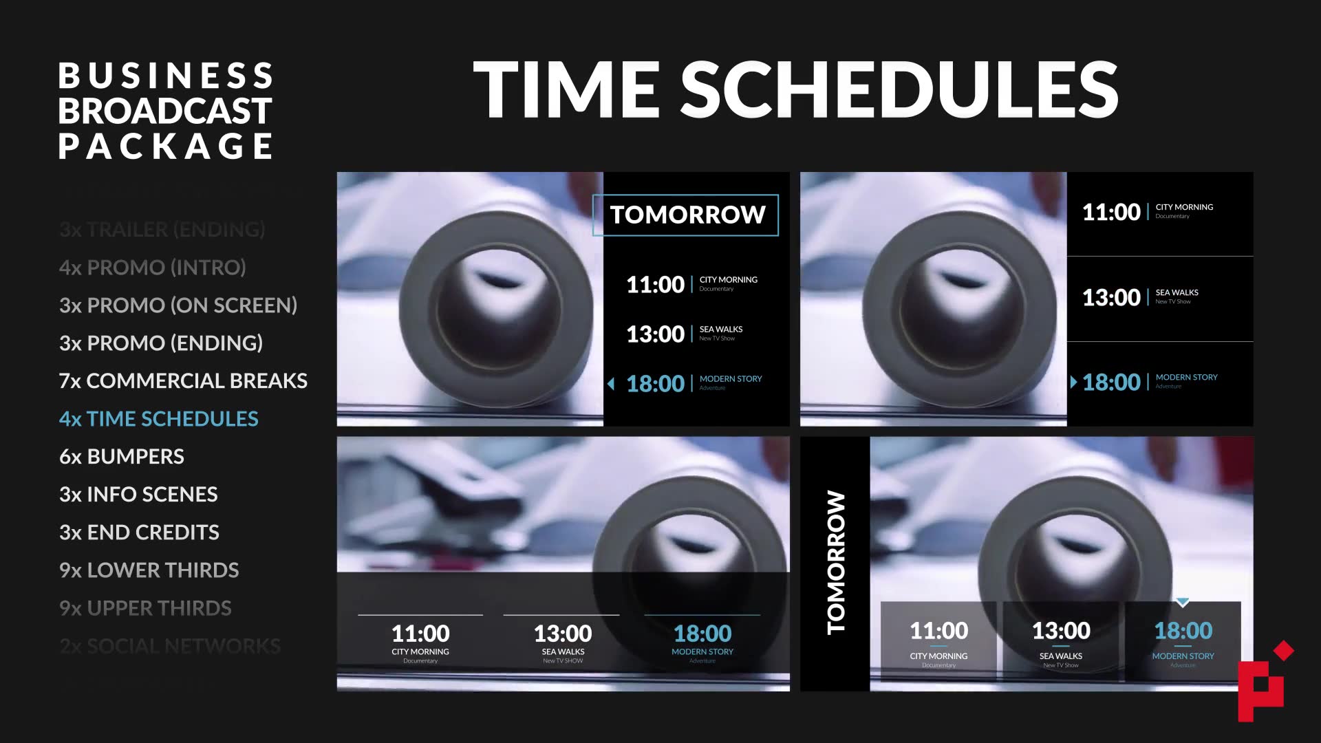 Business Broadcast Pack | Essential Graphics | Mogrt Videohive 23206906 Premiere Pro Image 3