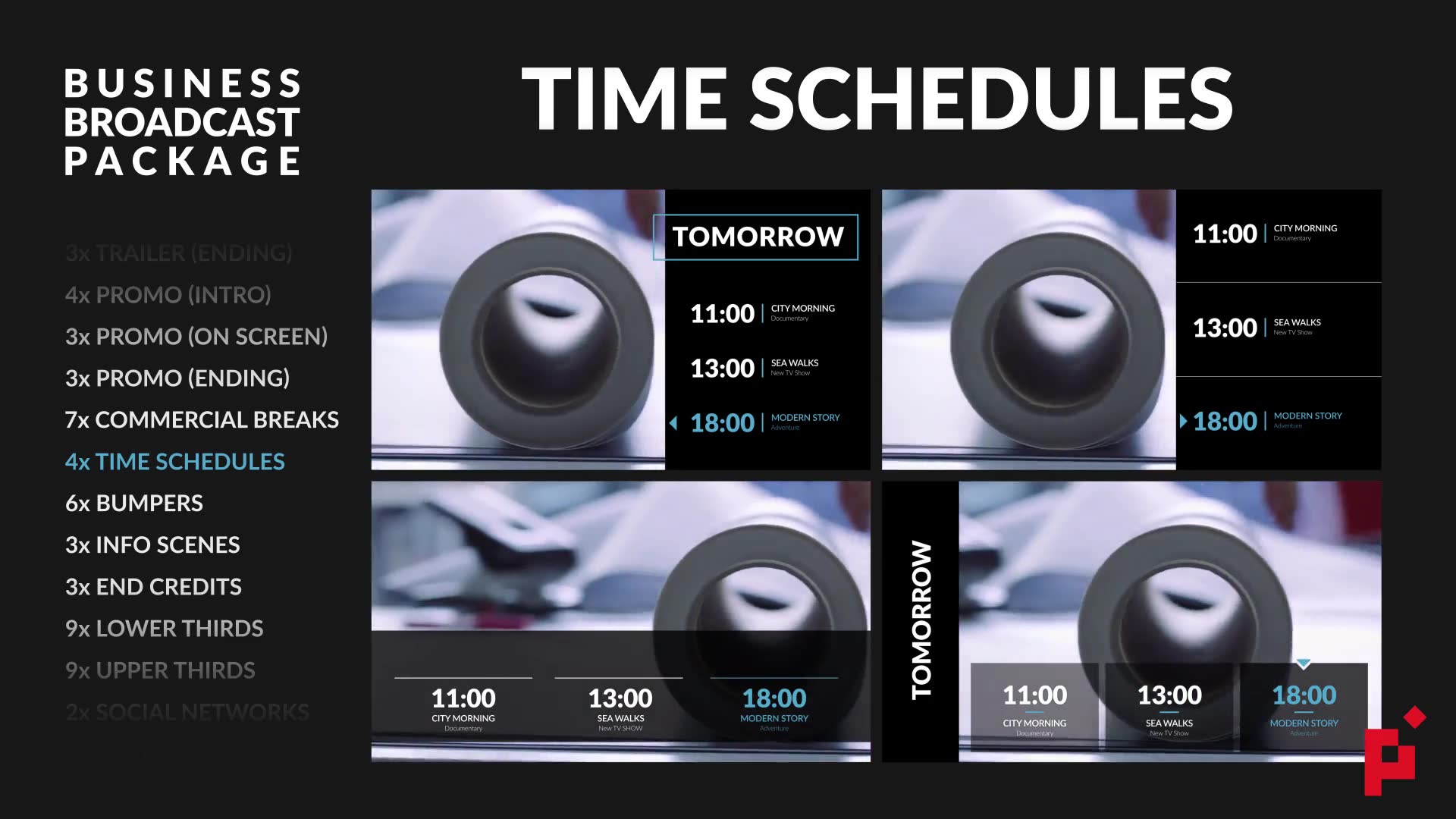 Business Broadcast Pack | Final Cut Pro X Videohive 23574959 Apple Motion Image 3