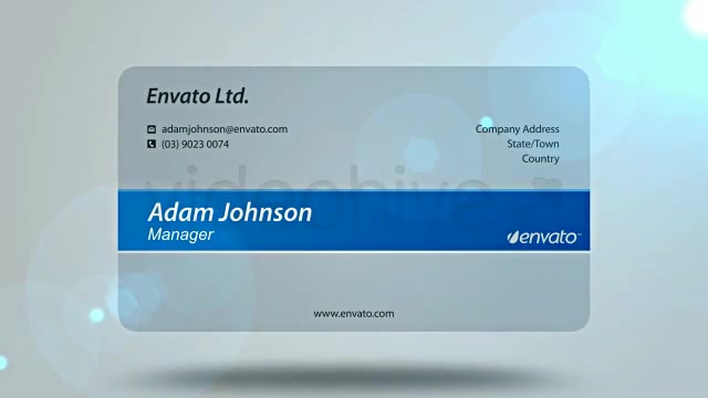 Business Card Videohive 2684213 After Effects Image 10