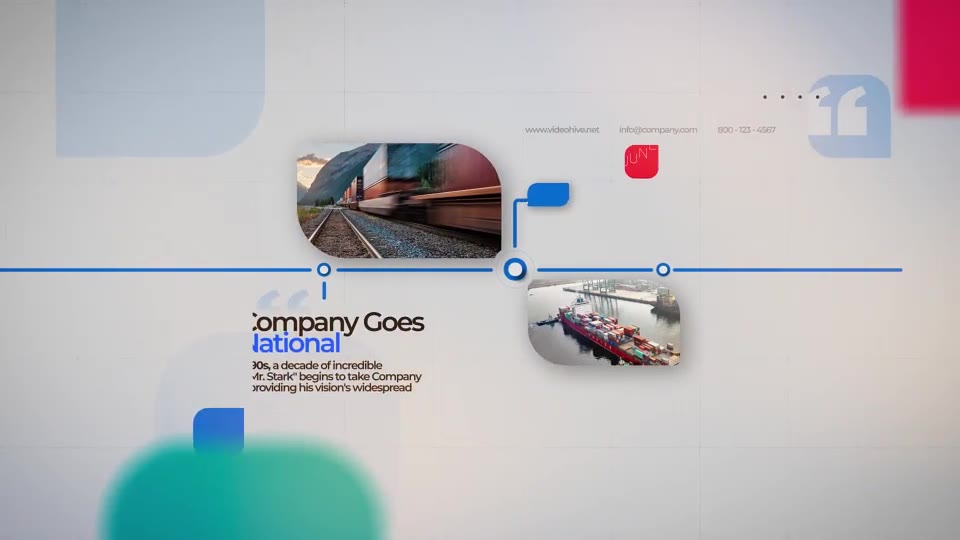 Business Company Timeline Videohive 31887364 After Effects Image 2