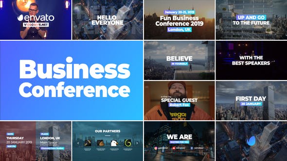 Business Conference Promo - Download Videohive 23115145