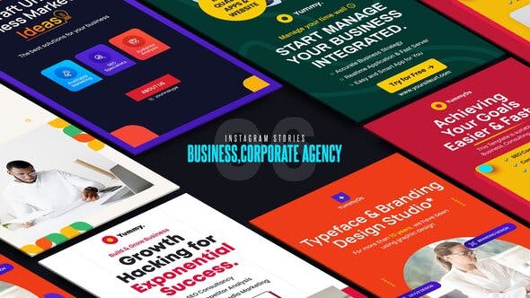 Business, Corporate Agency Instagram Stories - Download Videohive 33283183