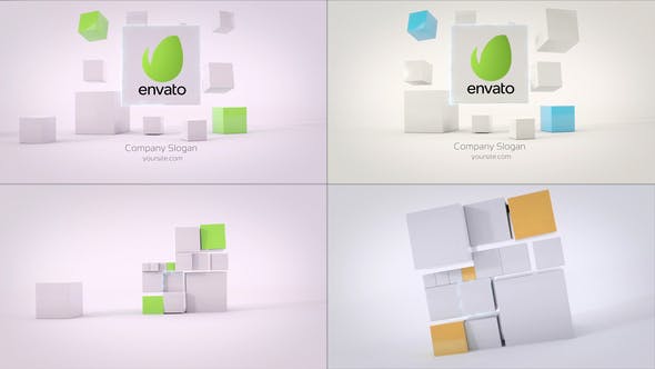 Business Cubes Dynamic Logos - Download 23515668 Videohive