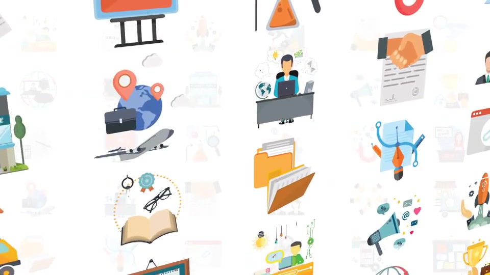 Business Development Icons Videohive 36401046 After Effects Image 2