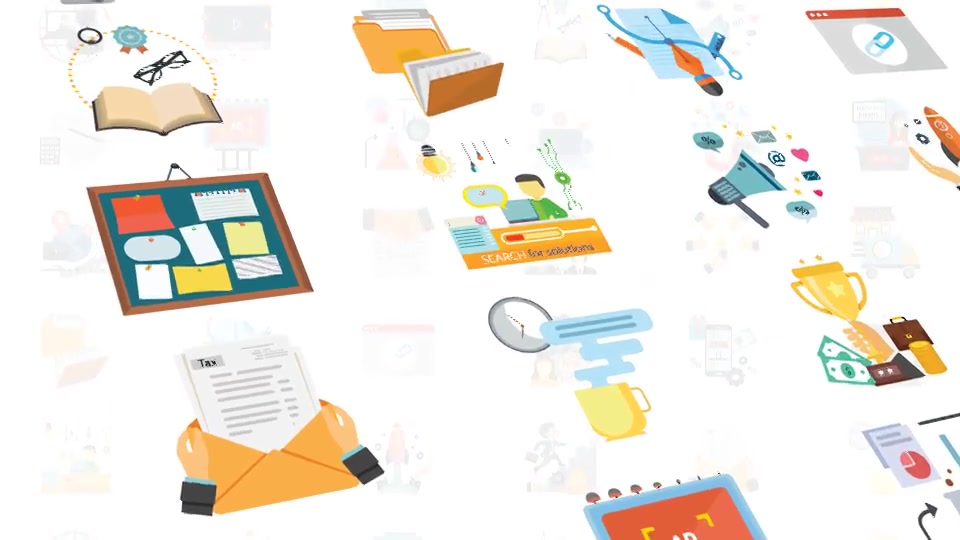 Business Development Icons Videohive 36401046 After Effects Image 3