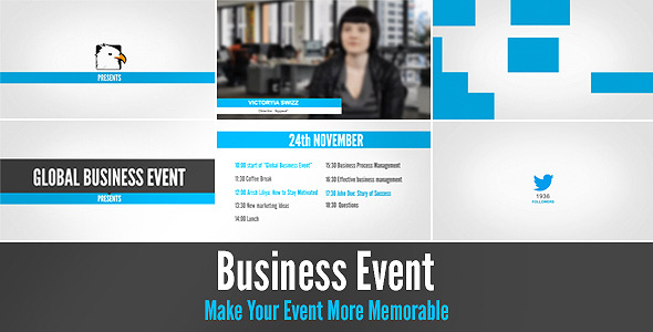 Business Event - Download Videohive 5430136