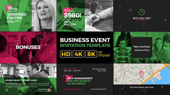 Business Event Invitation | Modern and Clean Promo - 19741451 Videohive Download