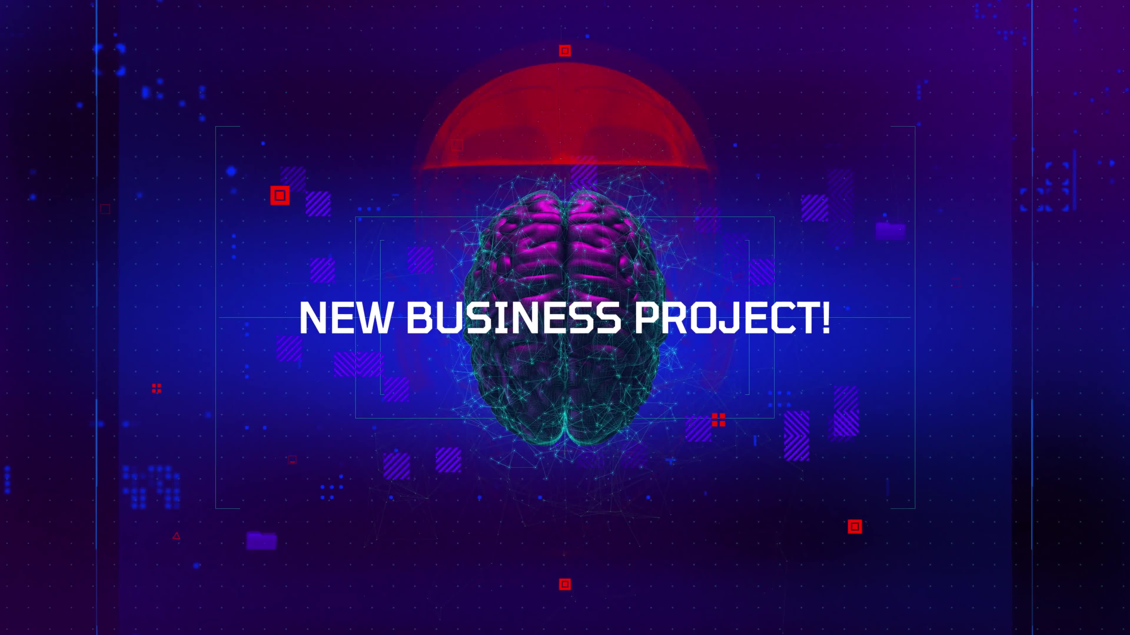 Business Event Promo/ Brain Power Intro/ Corporate IT Technology/ Sci fi/ Conference/ Modern HUD/ TV Videohive 32867748 After Effects Image 1