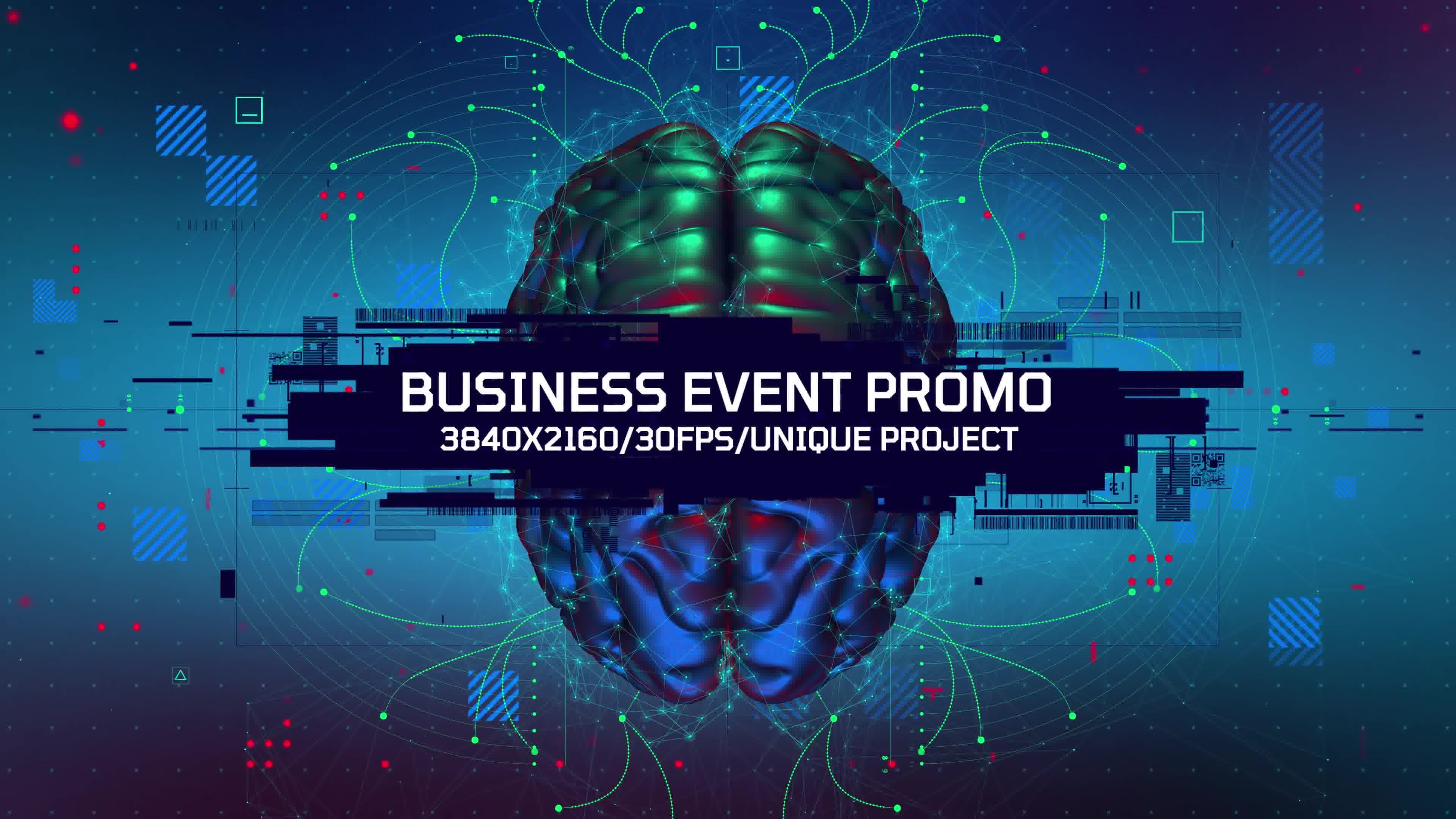 Business Event Promo/ Brain Power Intro/ Corporate IT Technology/ Sci fi/ Conference/ Modern HUD/ TV Videohive 32867748 After Effects Image 10
