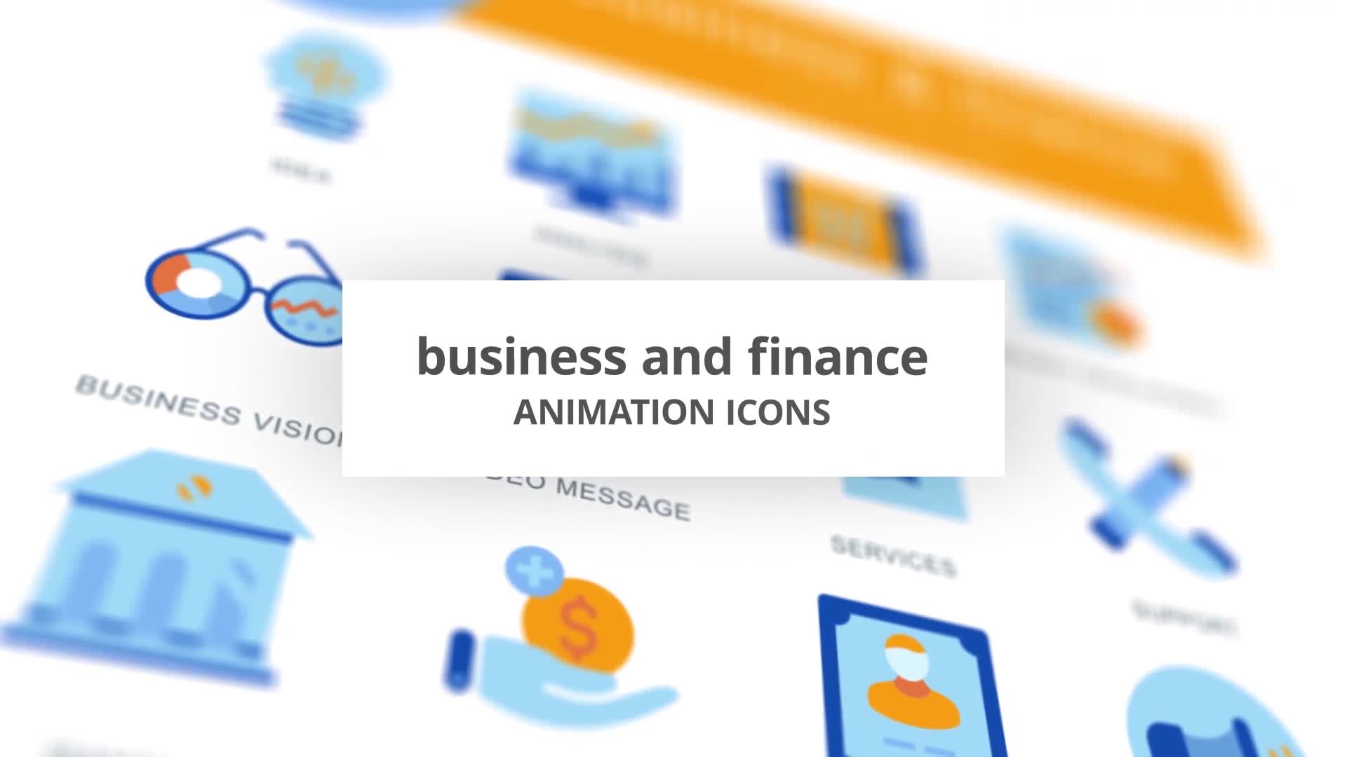 Business & Finance Animation Icons Videohive 28168003 After Effects Image 1