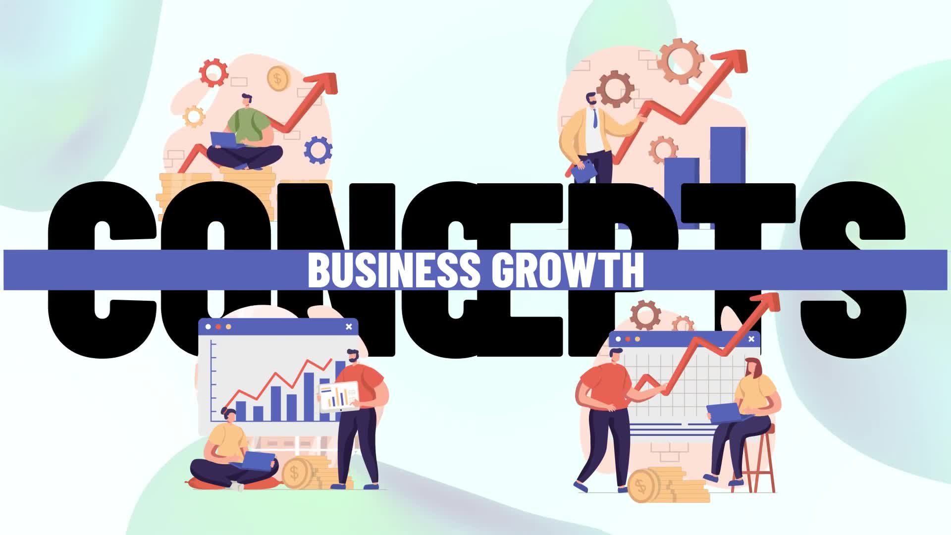 Business growth Scene Situation Videohive 36652519 After Effects Image 2