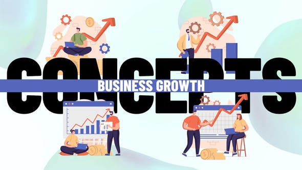 Business growth Scene Situation - Download 36652519 Videohive