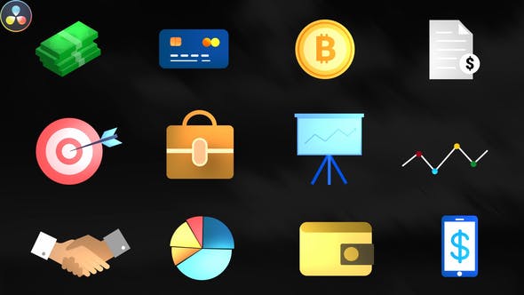 Business Icons Pack - 33098473 Videohive Download
