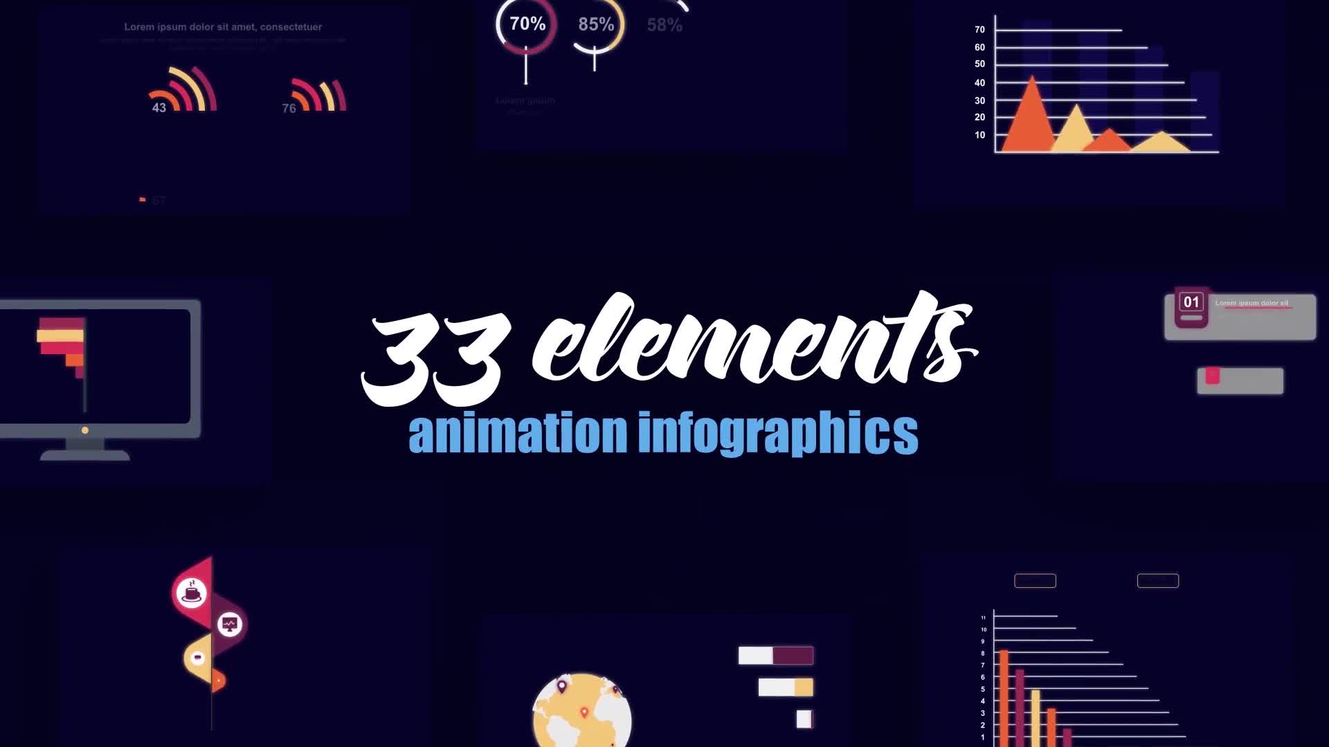 Business Infographics Vol.48 Videohive 28113642 After Effects Image 1