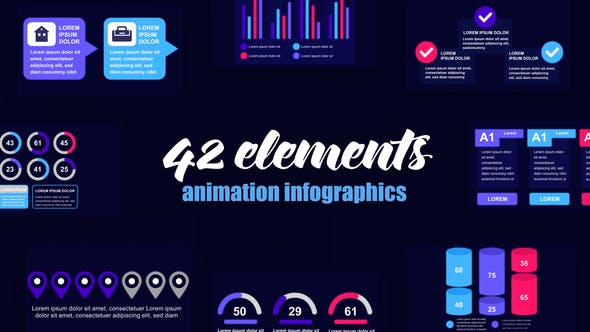 Business Infographics Vol.60 - Download 28114255 Videohive