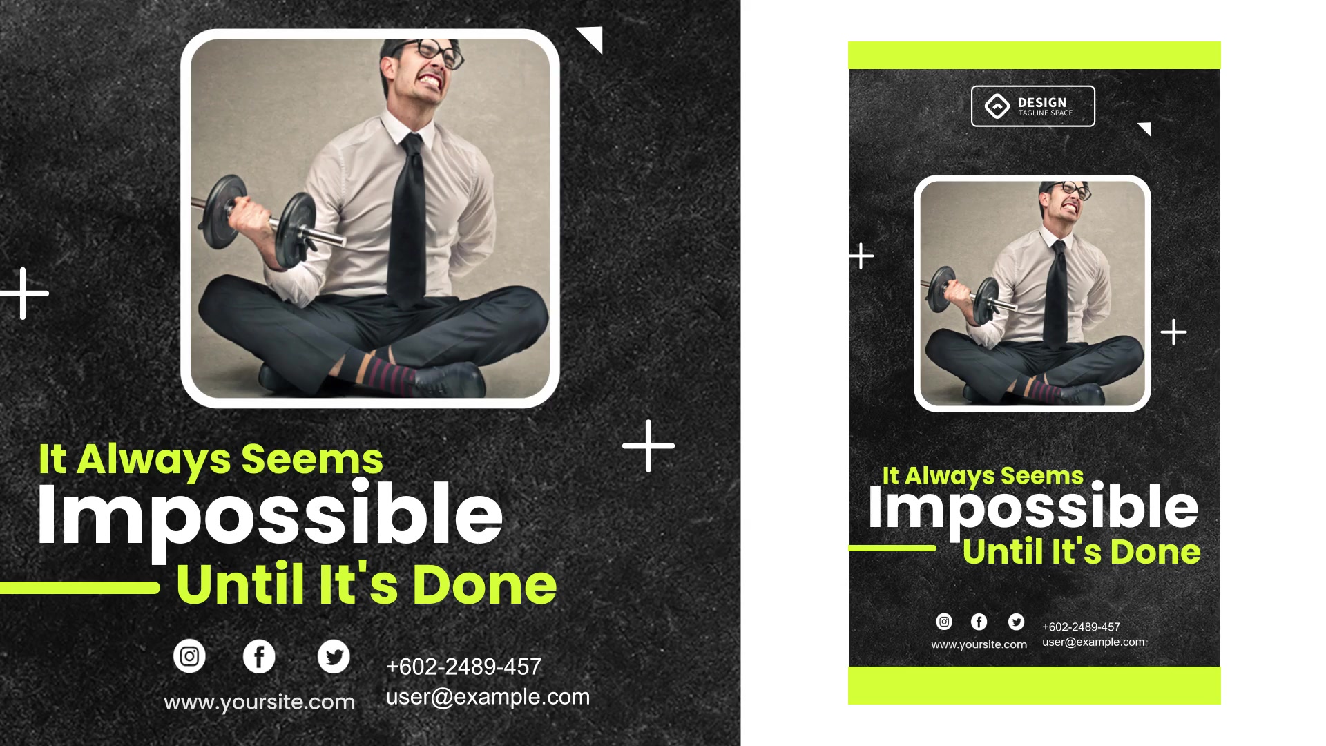 Business Instagram Post & Story B89 Videohive 33041517 After Effects Image 4