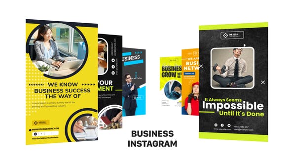 Business Instagram Post & Story B89 - Videohive 33041517 Download