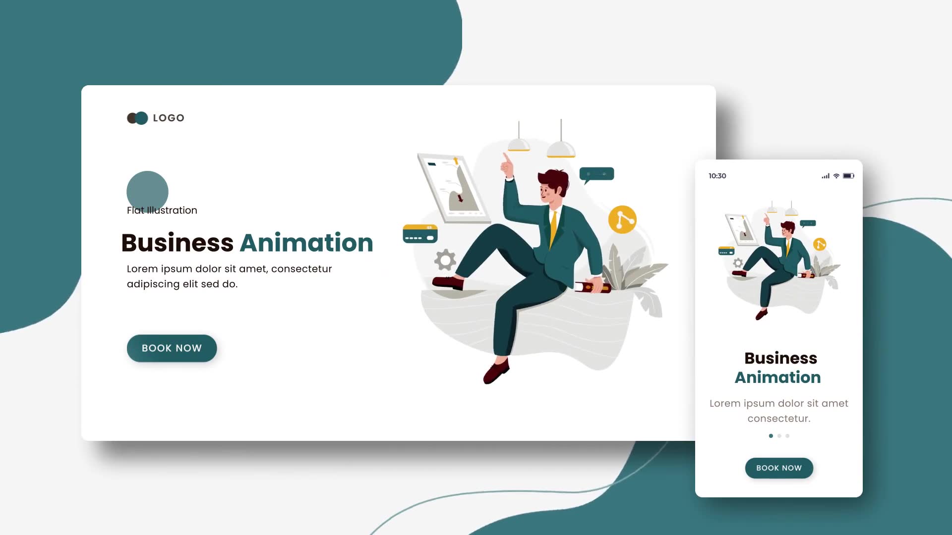 Business Maketing Animations Flat Concept Videohive 37660010 After Effects Image 3
