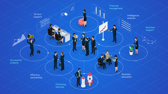 Business & Management Infographic And Concepts - Videohive Download 24334341
