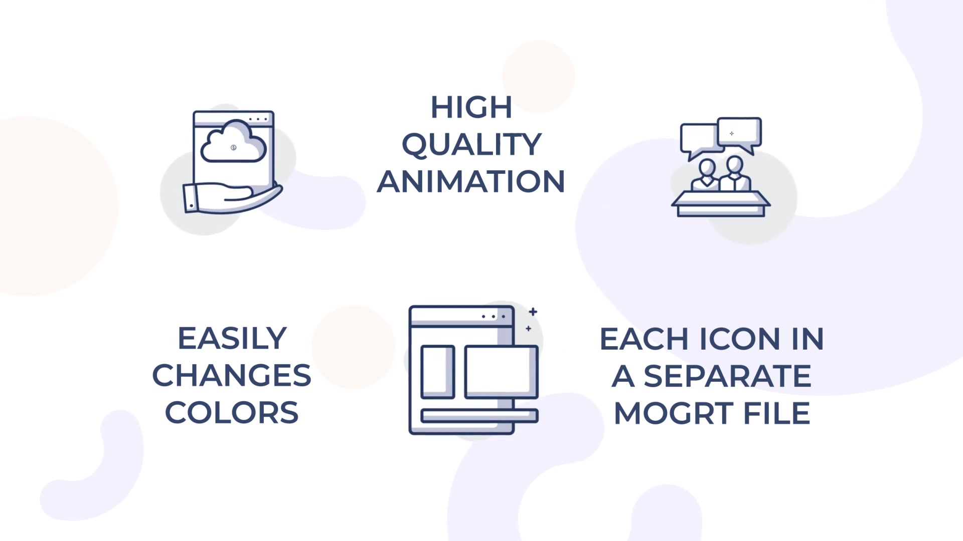 Business & Marketing Animation Icons (MOGRT) Videohive 36440994 Premiere Pro Image 5