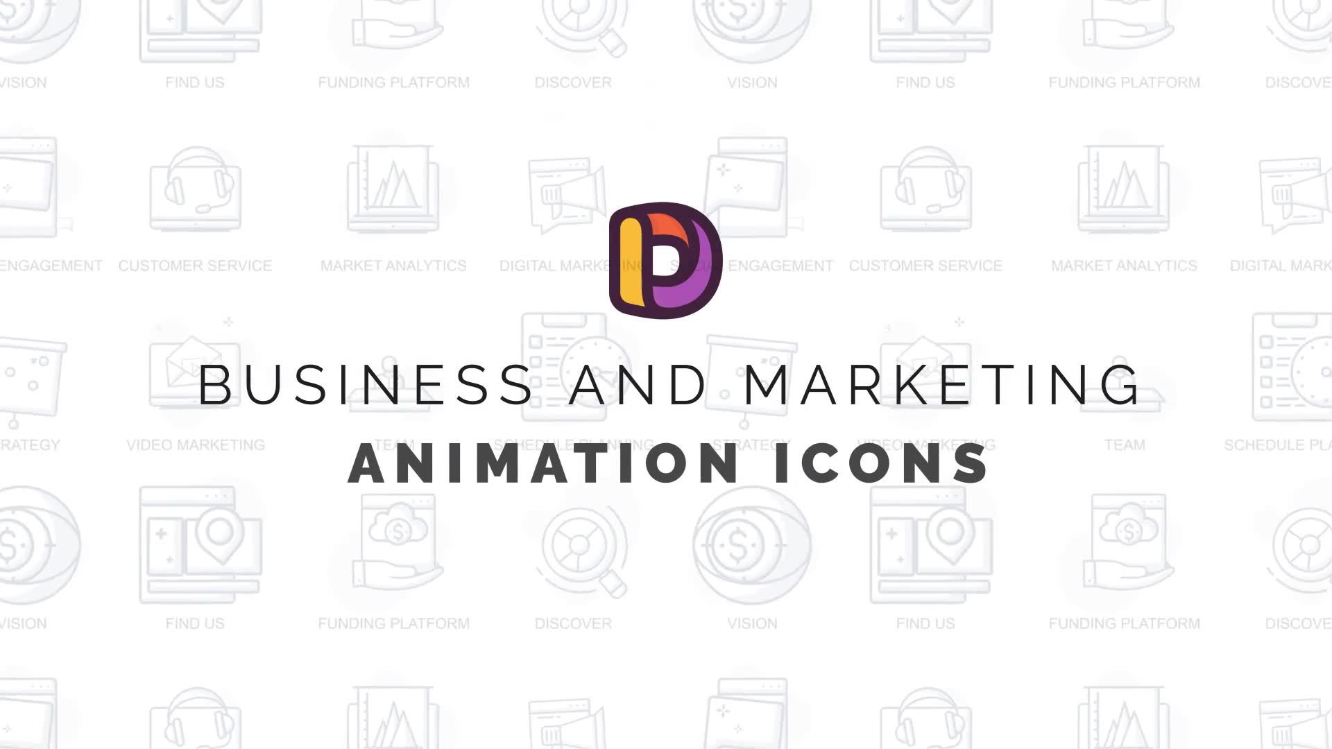 Business & Marketing Animation Icons Videohive 34567519 After Effects Image 2