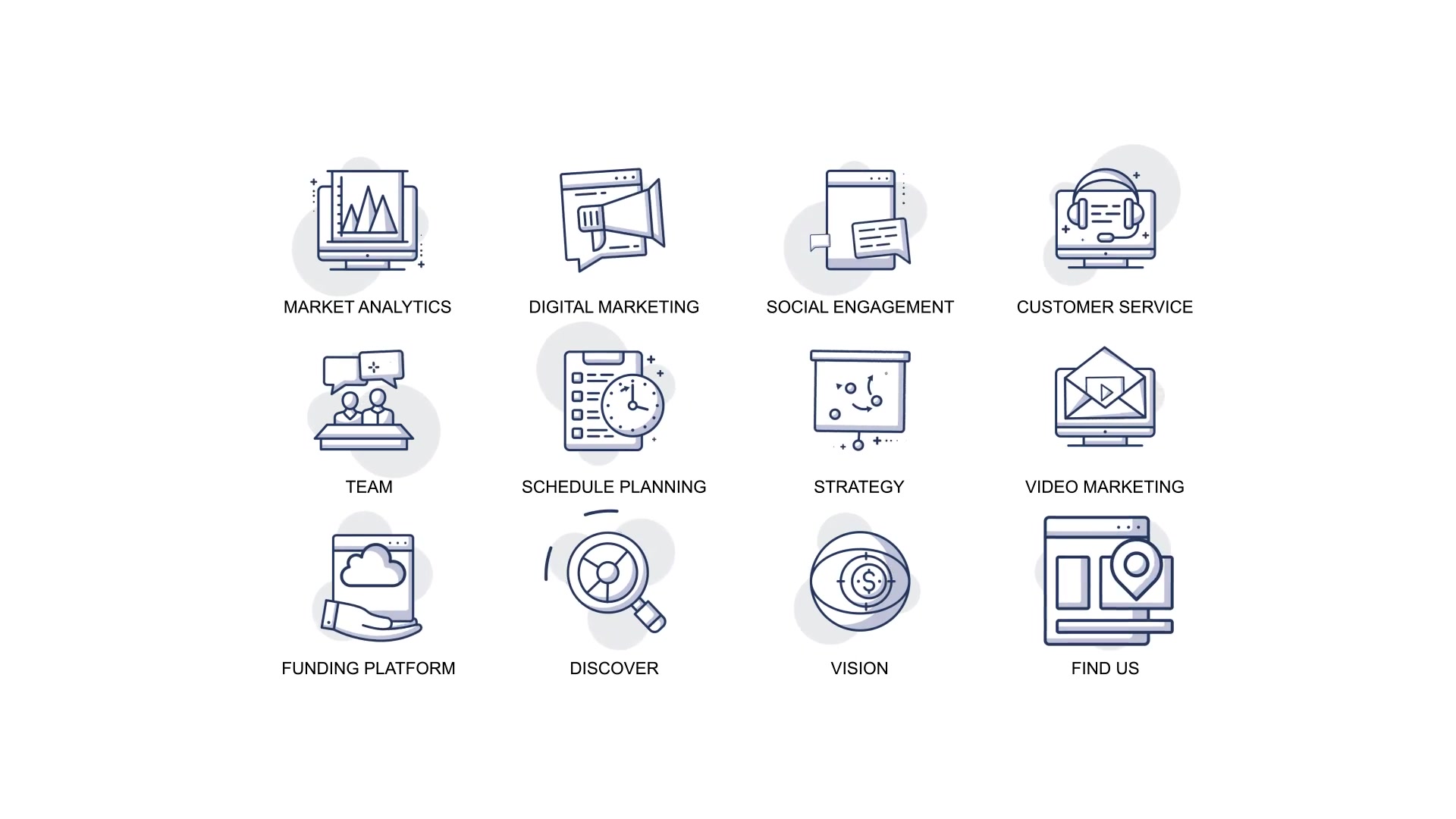 Business & Marketing Animation Icons Videohive 34567519 After Effects Image 4