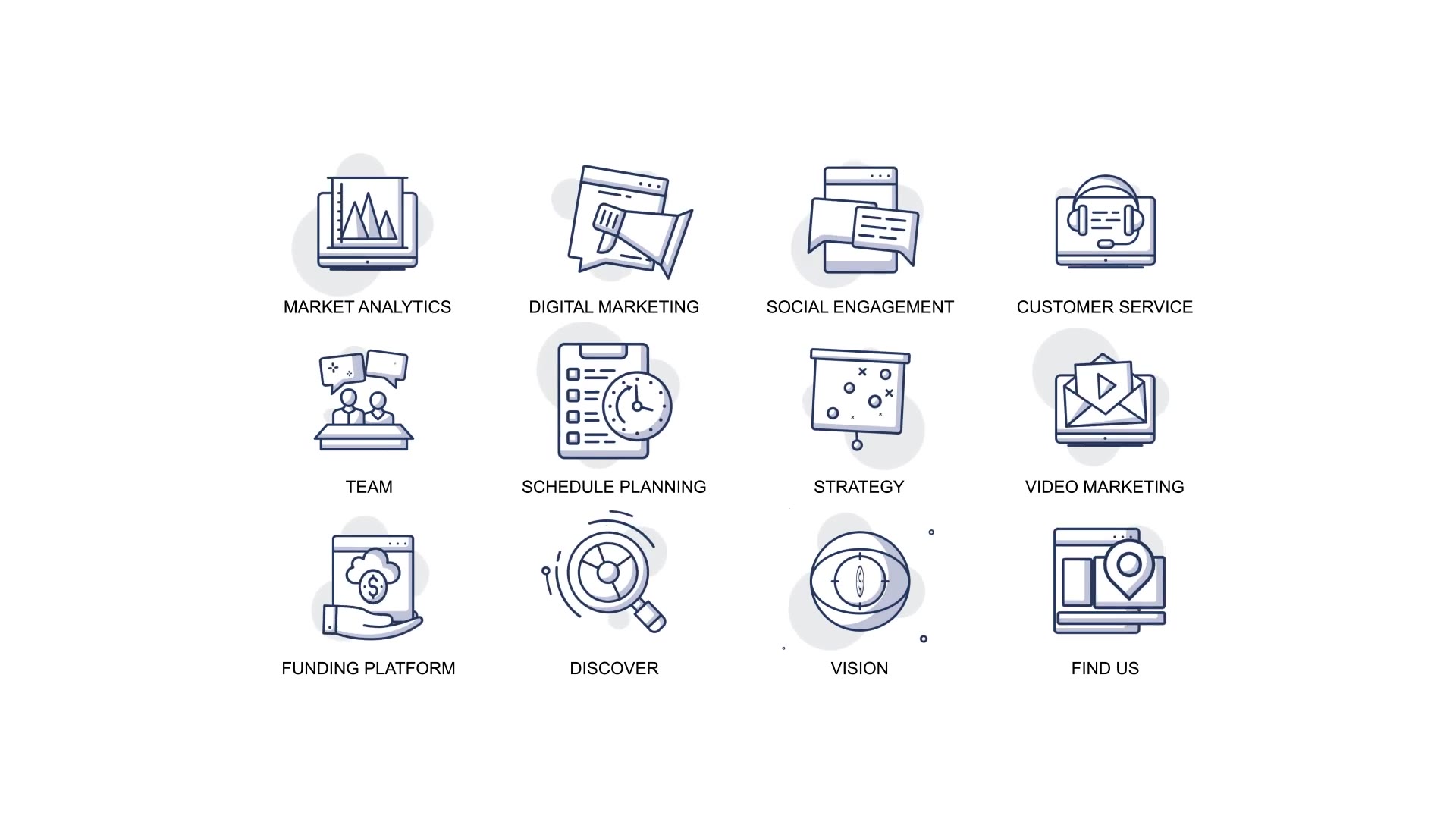 Business & Marketing Animation Icons Videohive 34567519 After Effects Image 5