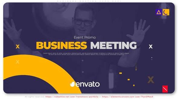 Business Meeting Expo 2021 - 31622481 Download Videohive