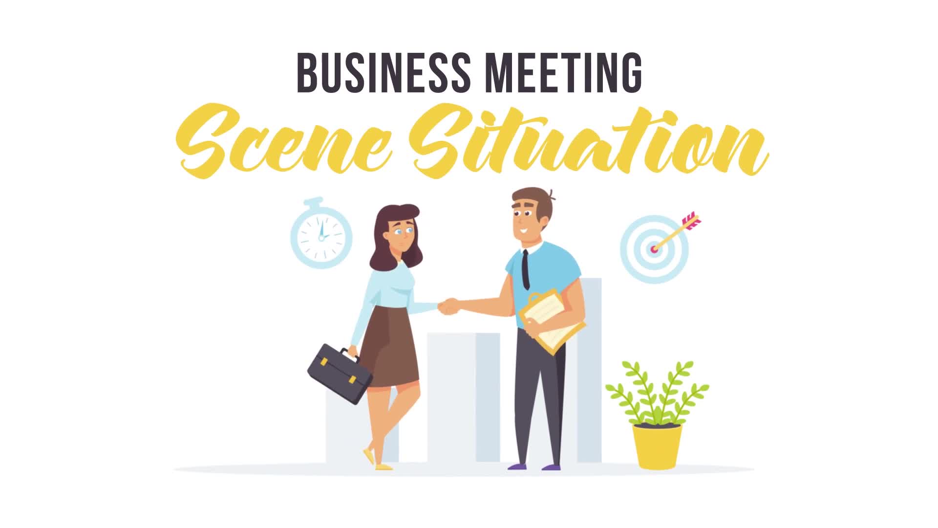 Business meeting Scene Situation Videohive 27596966 After Effects Image 1