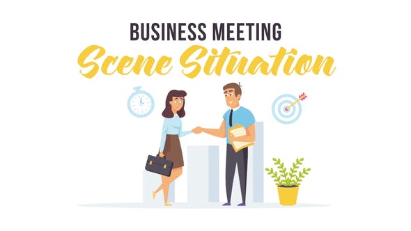 Business meeting Scene Situation - 27596966 Download Videohive