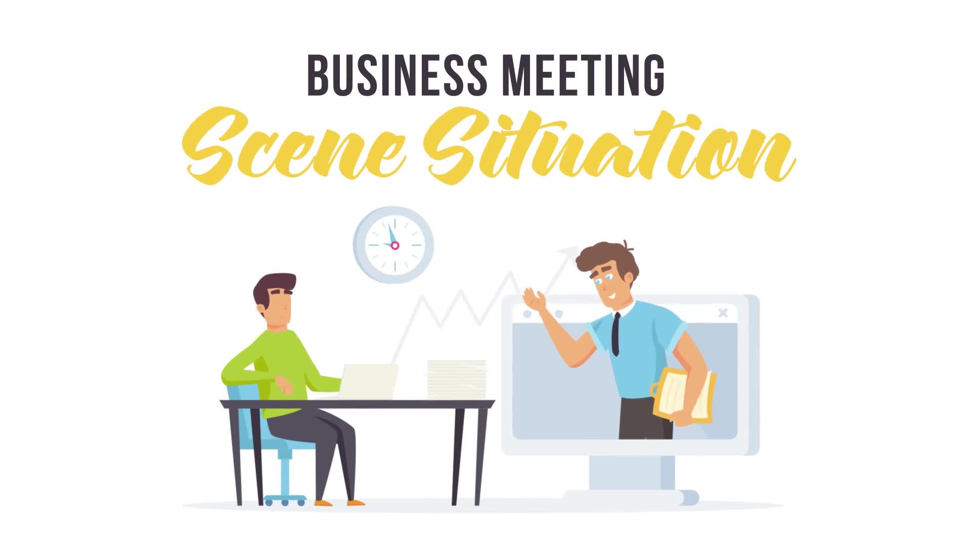Business meeting Scene Situation Videohive 28256278 After Effects Image 1