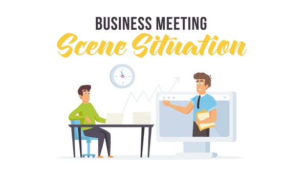 Business meeting Scene Situation - 28256278 Videohive Download