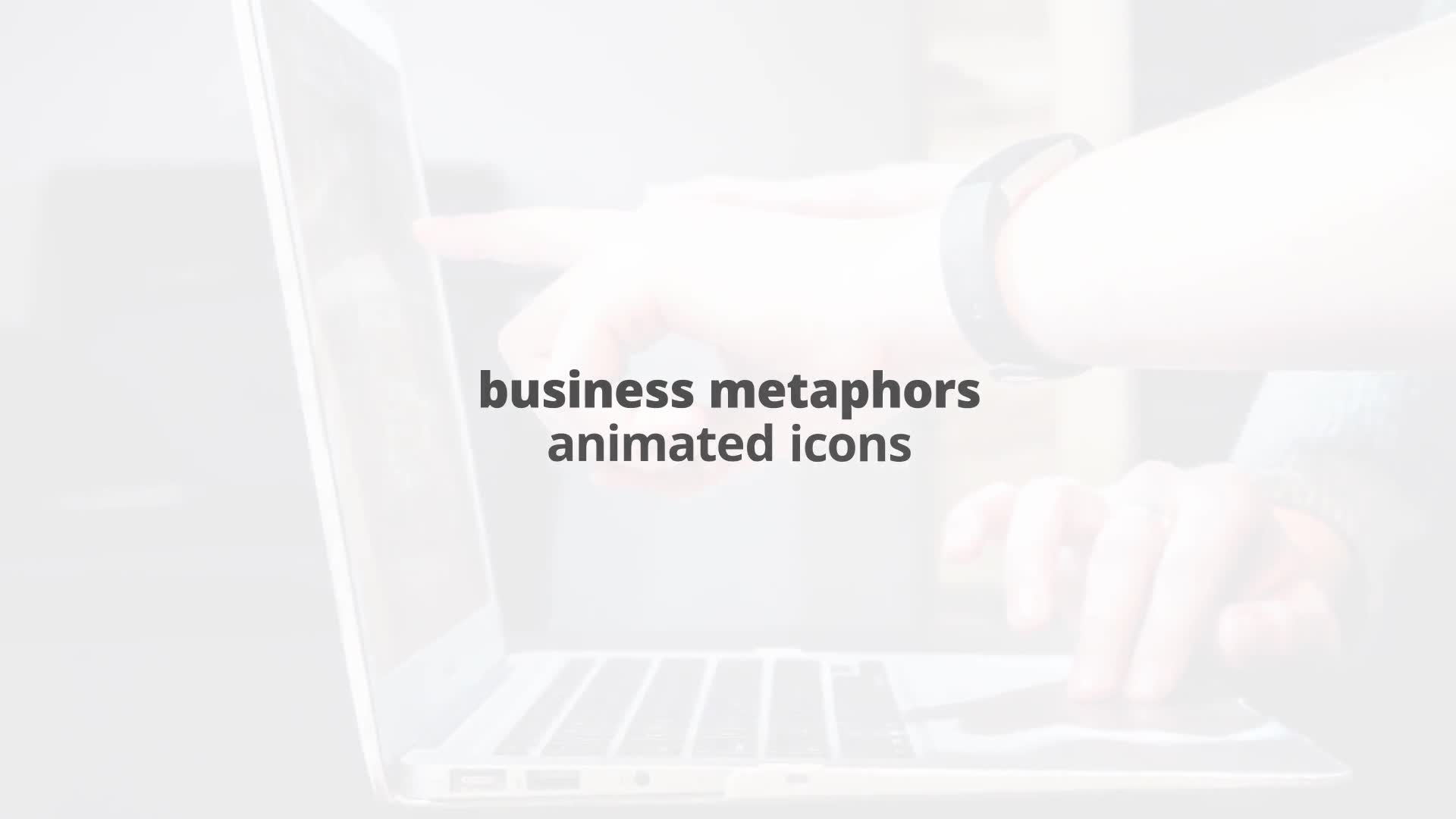 Business Metaphors – Thin Line Icons - Download Videohive 23455661