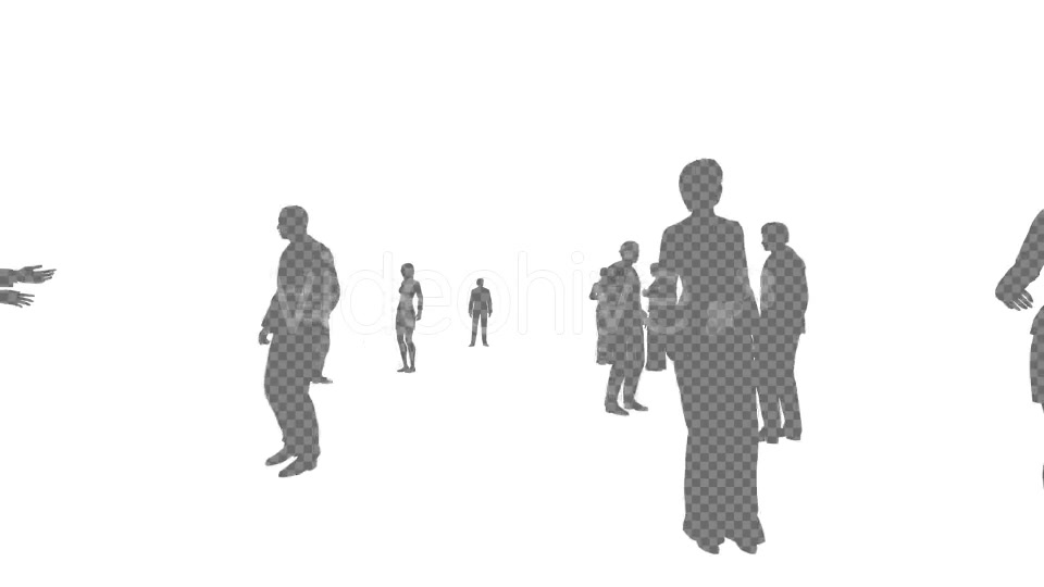 Business People Silhouettes Background - Download Videohive 19587211