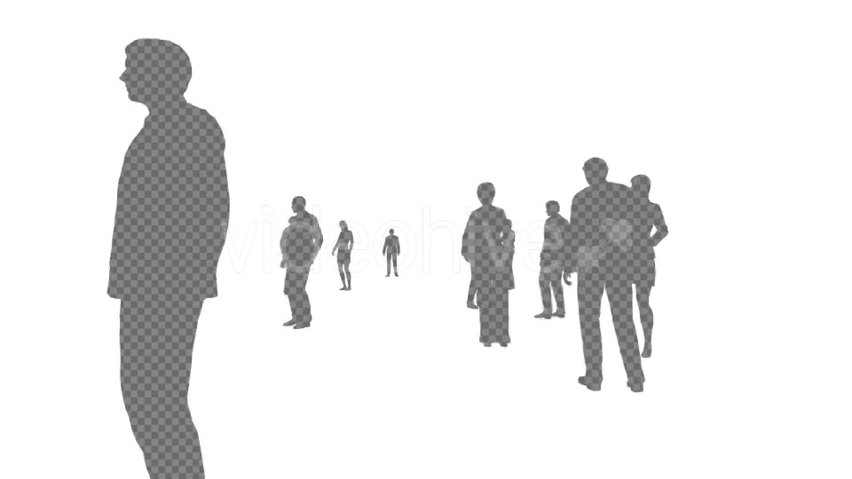 Business People Silhouettes Background - Download Videohive 19587211