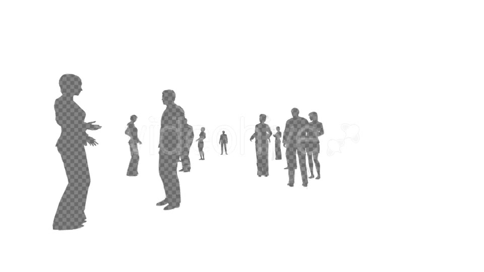 Business People Silhouettes Background - Download Videohive 19587211