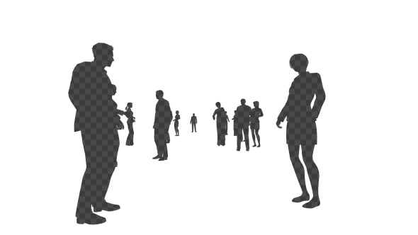 Business People Silhouettes Background - Download Videohive 19587211