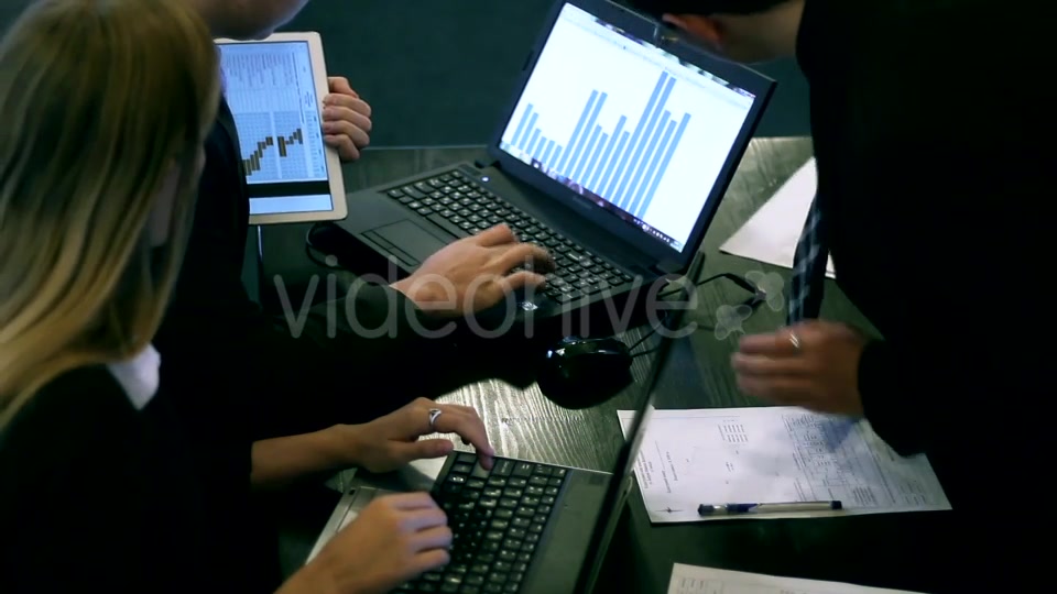 Business People Working on a Project  Videohive 9589061 Stock Footage Image 12