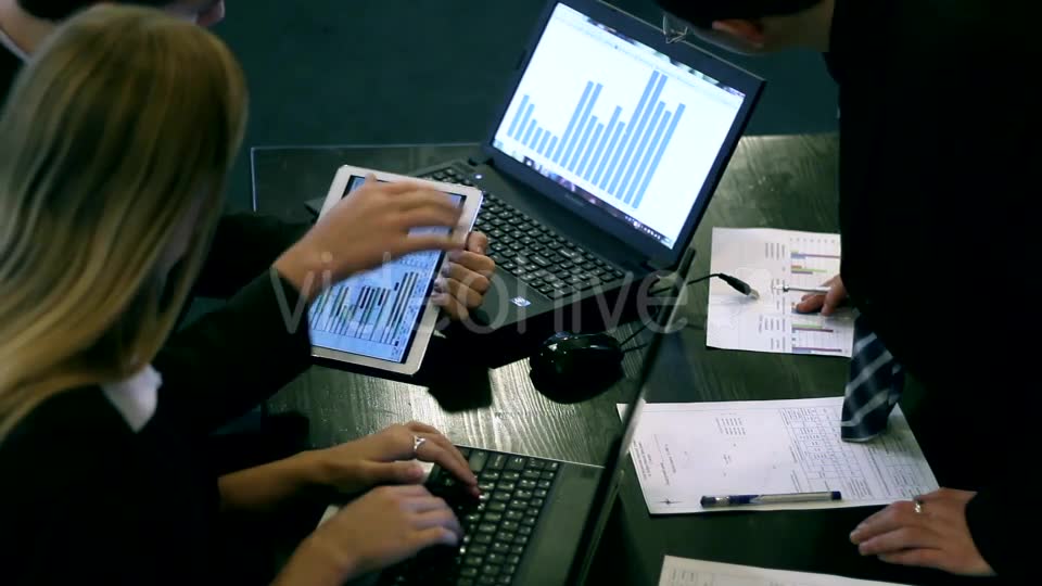 Business People Working on a Project  Videohive 9589061 Stock Footage Image 2