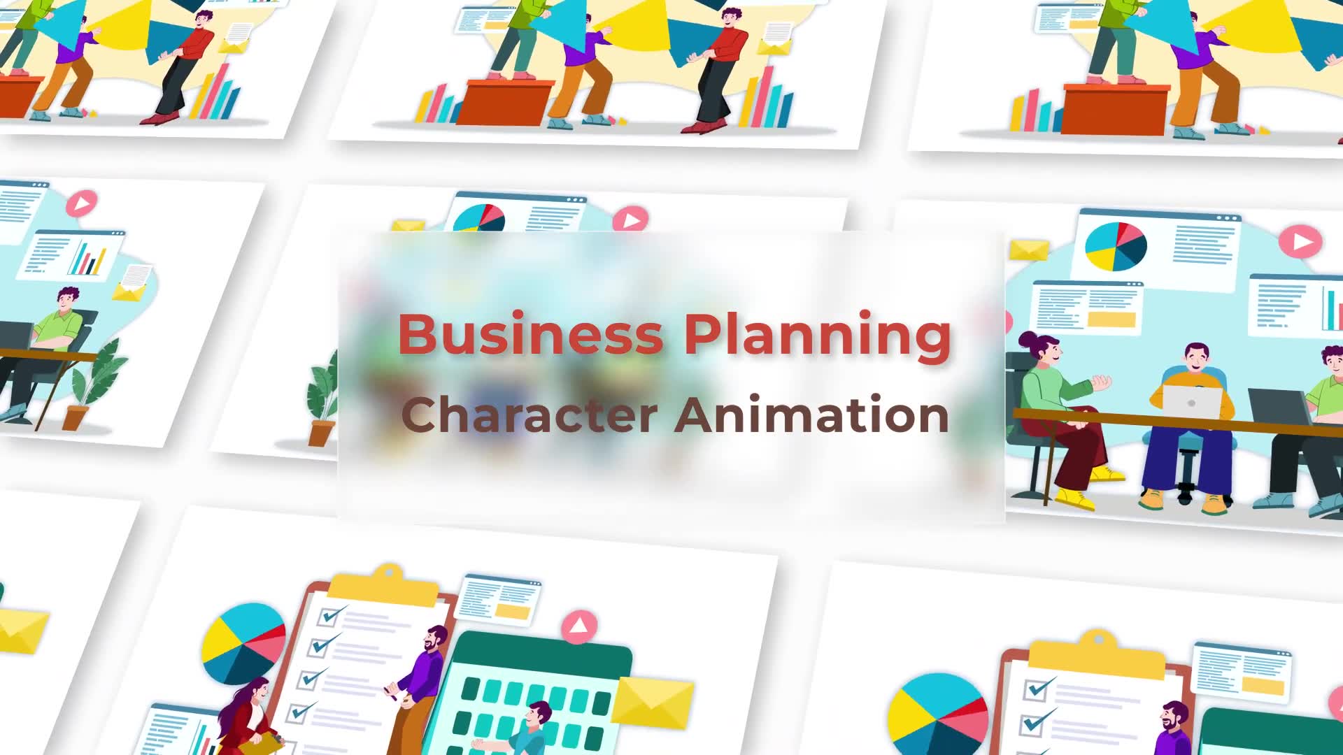 Business Planning Animation Scene Videohive 38193347 After Effects Image 2