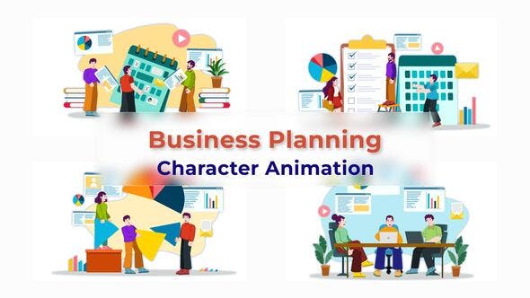 Business Planning Animation Scene - Download 38193347 Videohive
